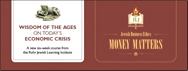 JLI - Money Matters | Register Today!