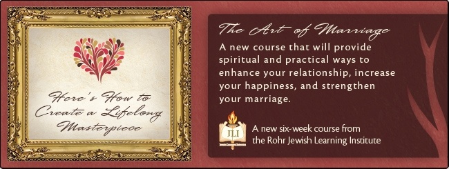 JLI - The Art of Marriage | Register Today!
