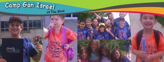 Camp Gan Israel with The Shul | Register your child today!